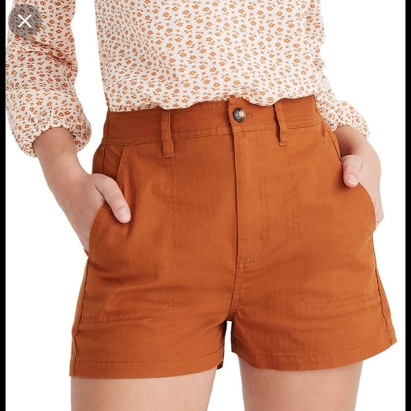 Madewell Camp Shorts - Rust - XXL - Picture 2 of 9